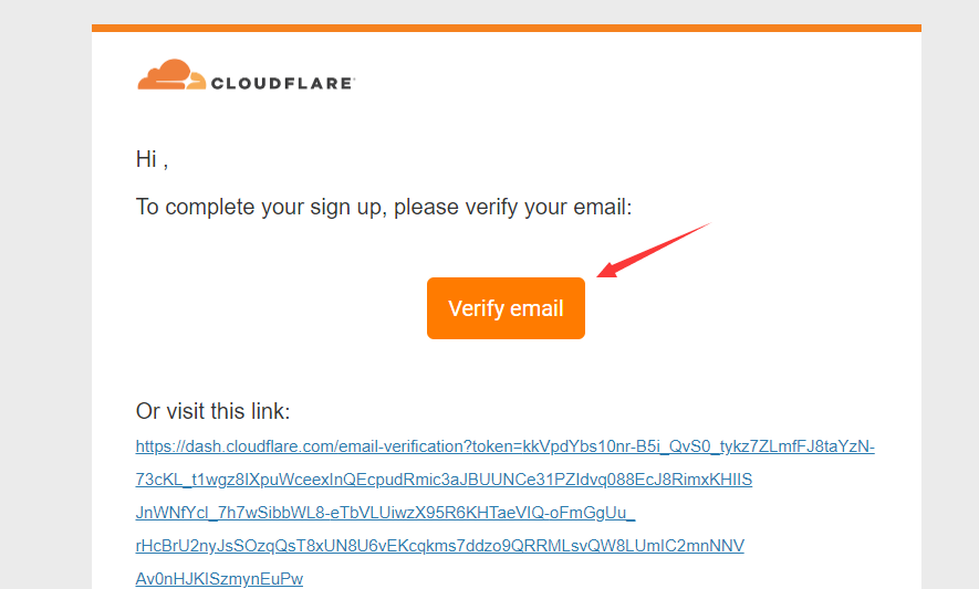 注册Cloudflare账号