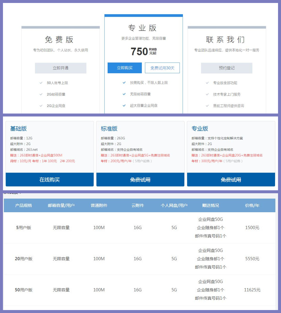 外贸网站免费企业邮箱配置